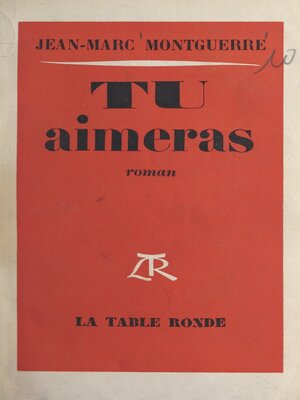 cover image of Tu aimeras